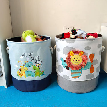 Foldable Cartoon Toy Storage Basket